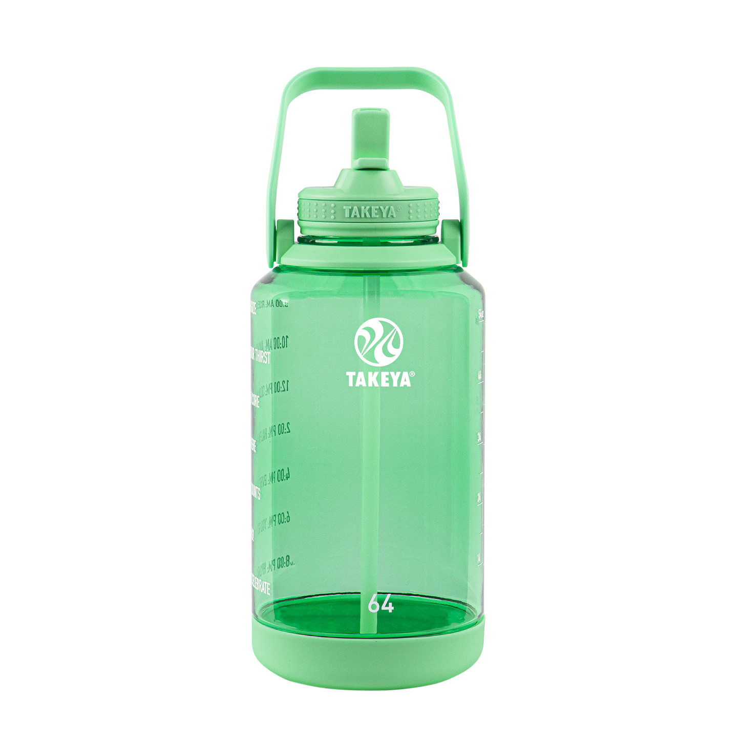 tritan-motivational-water-bottle-with-straw-lid-i5 54101-Tritan-Straw-Motivational-64-PistactioGreen-front.png