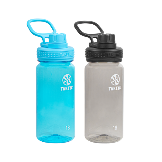 tritan-water-bottle-bundle-with-spout-lid-2-pack-h3 51476-Tritan-Spout-18-2pk-BreezyBlue-StormyBlack-Front_1.png