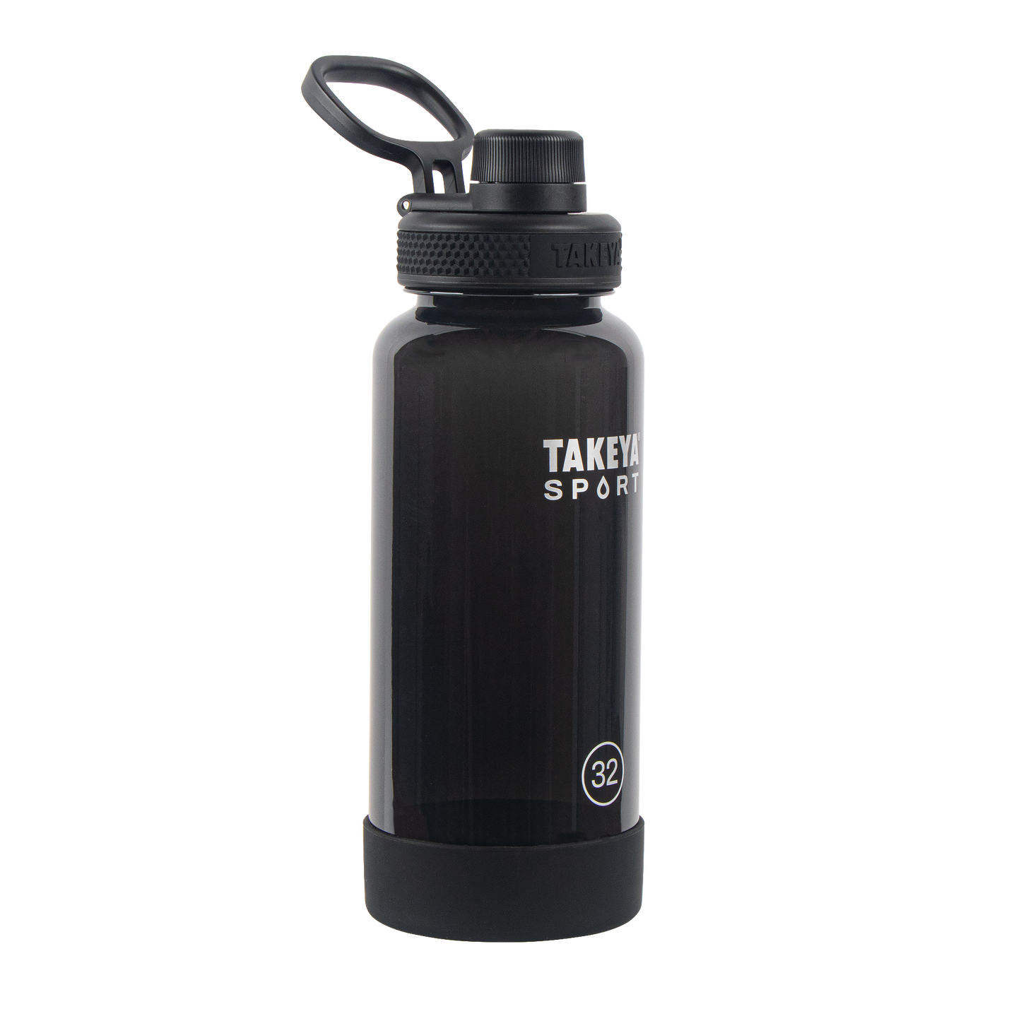 tritan-sport-water-bottle-with-spout-lid-p6 51829-TKS-Tritan-Spout-32-GrandSlamBlack-frontangle.png