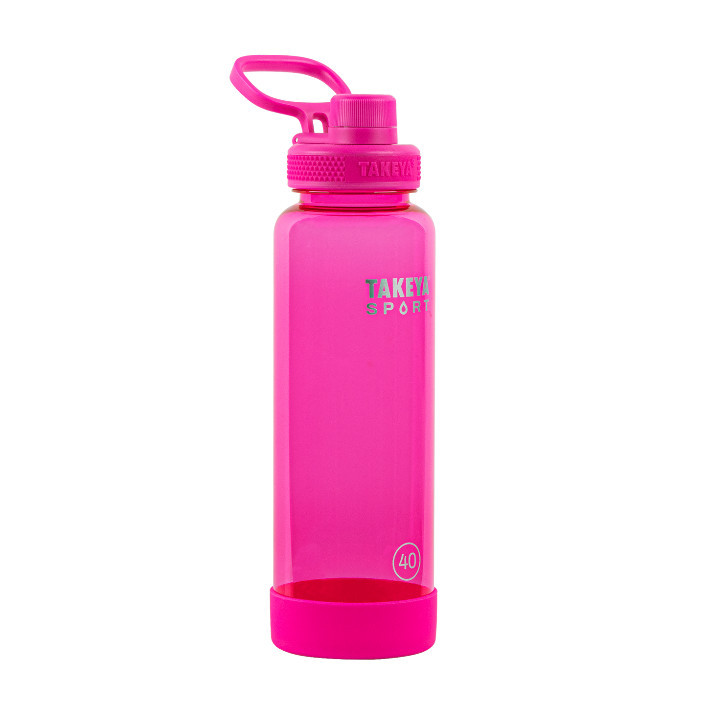 tritan-sport-water-bottle-with-spout-lid-p6 52030-TKS-Tritan-Spout-40-PinkSweep-frontangle.png