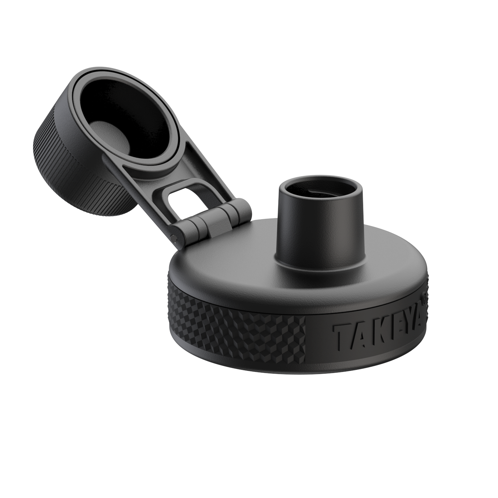 sport-insulated-spout-lid-with-ice-blocker-no-handle-b6 96081-TKS-Spout2-NoHandle-GSBlack-lidopen.png