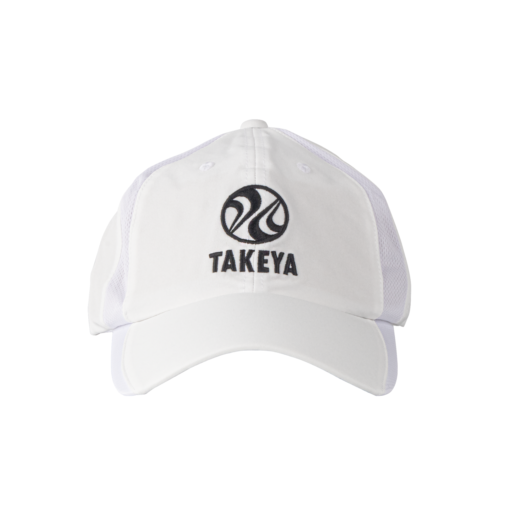 takeya-sport-vented-adjustable-hat-q0 97285-TK-PB-Hat-White-Front.png
